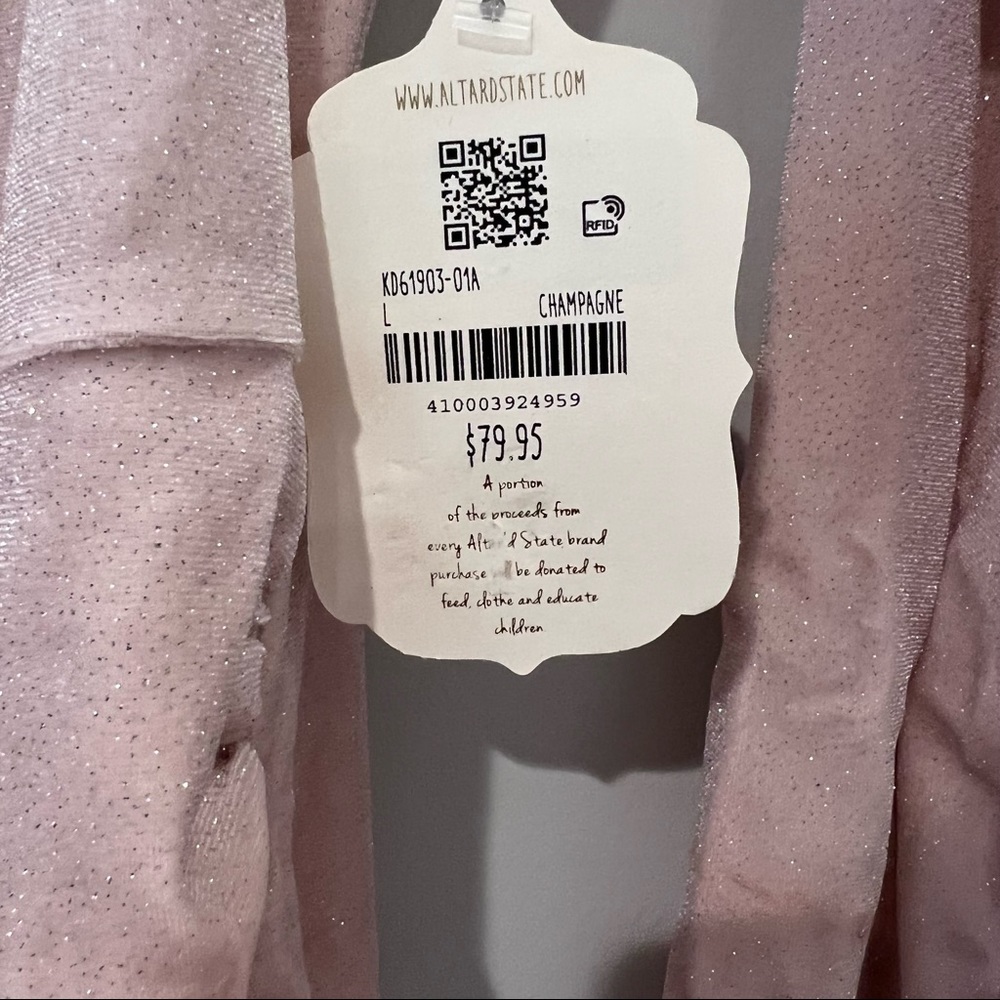 Altar’d State Samantha Dress CreamNWT - Picture 4 of 7